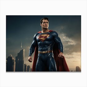 Superman Canvas Print