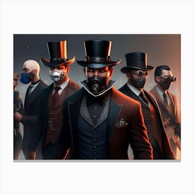 Gangsters 1 Canvas Print