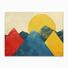 Mountains In The Sky 6 Canvas Print