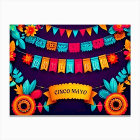 Cinco De Mayo 4 Canvas Print