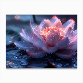 Lotus Flower 51 Canvas Print