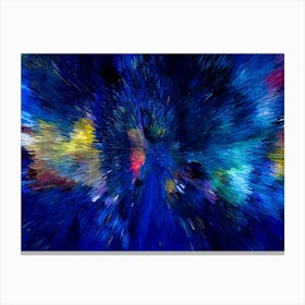 Acrylic Extruded Painting 397 Canvas Print