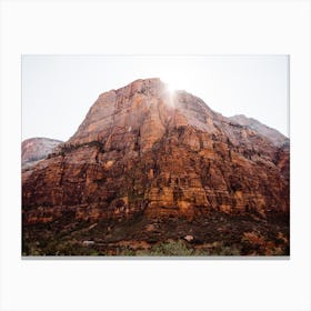 Zion Sunrise Canvas Print