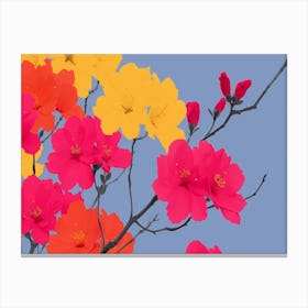 Colorful Flowers Canvas Print