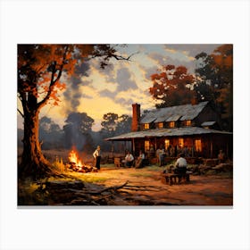 Old Homestead Canvas Print