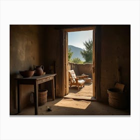 Adobe House 10 Canvas Print