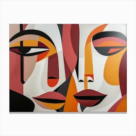'Two Faces' 2 Canvas Print