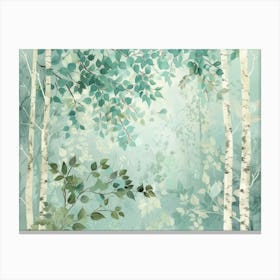 Birch Forest 14 Canvas Print