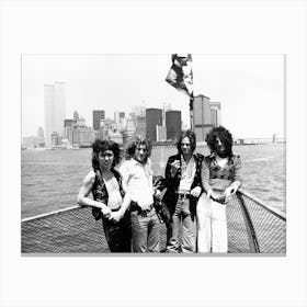 Slade On Tour In New York, June 1975 Canvas Print