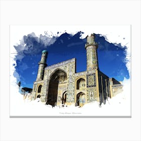 Friday Mosque, Afghanistan Canvas Print