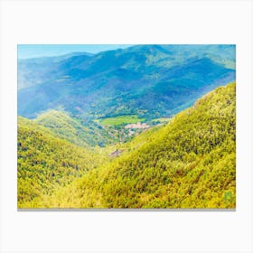 Aerial View Of The Mountains 20140814575rt1pub Canvas Print