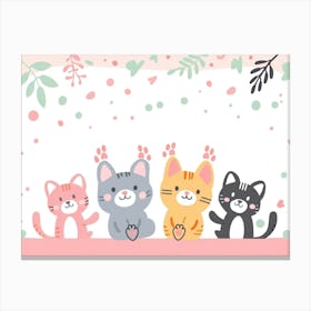 Cat Paw (5) Canvas Print