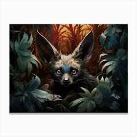 Bat Eared Fox 4 Canvas Print