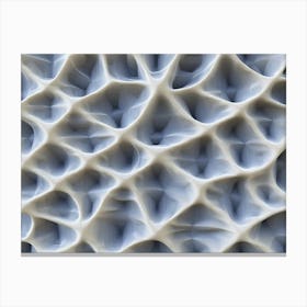 Intricate 3d Geometric Seamless 1 Canvas Print