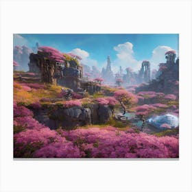 Ocarina Of Time Canvas Print