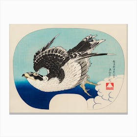 The Ukiyo E Illustration, Hawk By Katsushika Hokusai (1849), Katsushika Hokusai Canvas Print