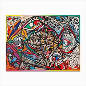 Psychedelic Art 4 Canvas Print