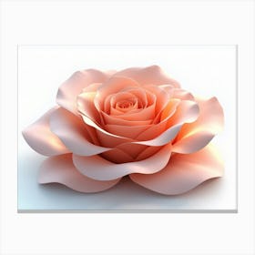 Pink Rose 2 Canvas Print