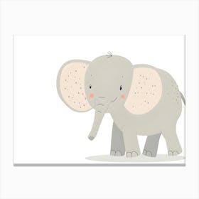 Cute Elephant Canvas Print