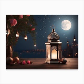 Islamic Lantern 1 Canvas Print