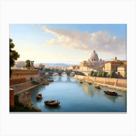 St Peter'S Bridge 2 Canvas Print