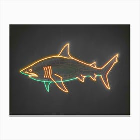 Neon Pelagic Thresher 4 Canvas Print