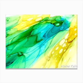 Abstract Watercolor Painting 3 Canvas Print