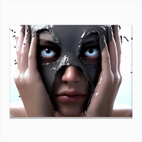 Face Mask 2 Canvas Print