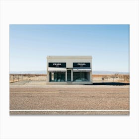 Store In The Middle Of Nowhere Canvas Print