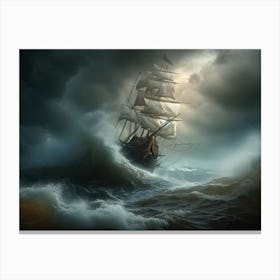 Tempest Tides  Canvas Print