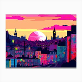 Edinburgh Skyline Canvas Print
