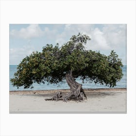 Tree on the beach Toile