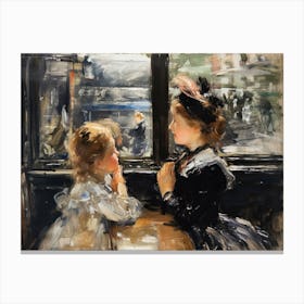 Contemporary Artwork Inspired By Edouard Manet 1 Canvas Print