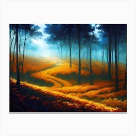 Forest Path 5 Canvas Print