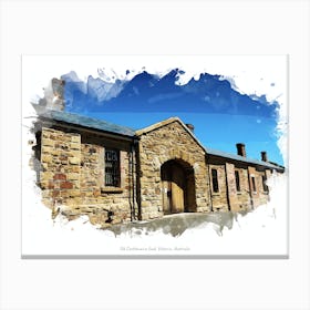 Old Castlemaine Gaol, Victoria, Australia Canvas Print