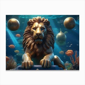 Underwater-world 1 Canvas Print