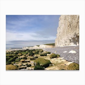 White Cliffs at Birling Gap Canvas Print