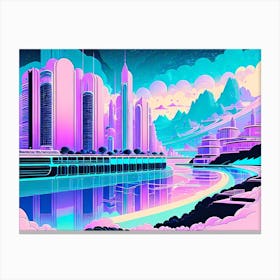 Cityscape 21 Canvas Print