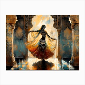 Exotic Beauty Artwork 100 Canvas Print