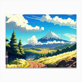 Anime Landscape Canvas Print