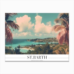 St Barth Island Canvas Print