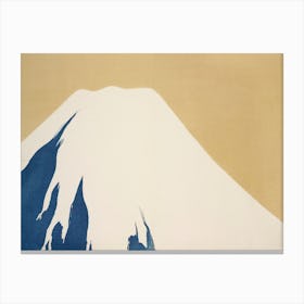 Mount Fuji From Momoyogusa Flowers Of A Hundred Generations, Kamisaka Sekka Canvas Print