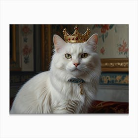 King'S Cat 2 Canvas Print