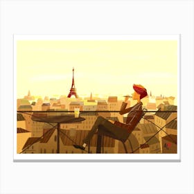 Life In Paris Canvas Print