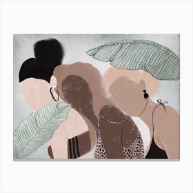 Three women nr 4 Canvas Print