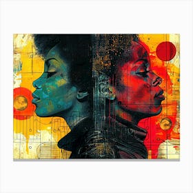 Bella Bella - Women Duo Canvas Print