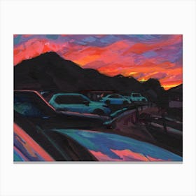 Big Bend Sunset Canvas Print