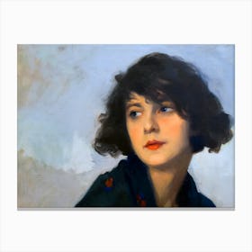 Young Woman Canvas Print
