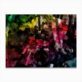 Abstraction Spots 1 Canvas Print