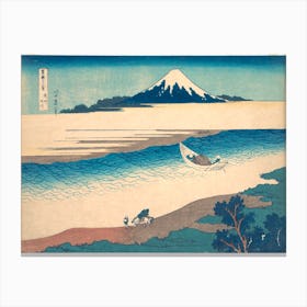 Tama River In Musashi Province , Katsushika Hokusai Canvas Print